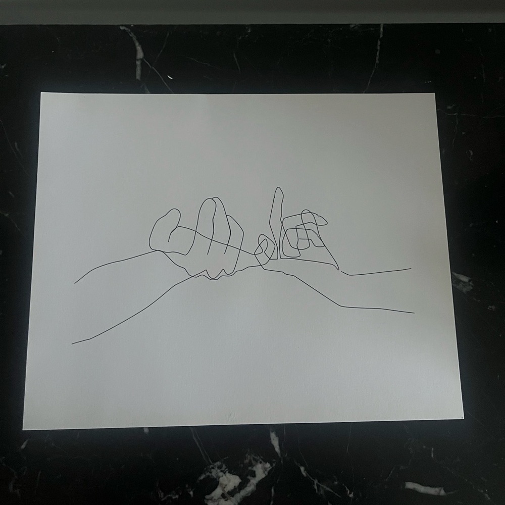 Minimalist Line Art Print